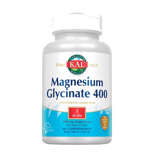 Magnesium Glycinate 400 de 【KAL】 al Mejor Precio