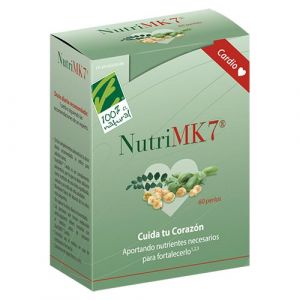 Nutri MK7 Cardio 60 perlas de 100% Natural