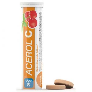 Acerol C de Nutergia - 15 comprimidos masticables