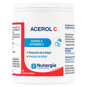 Acerol C de Nutergia - 60 comprimidos masticables