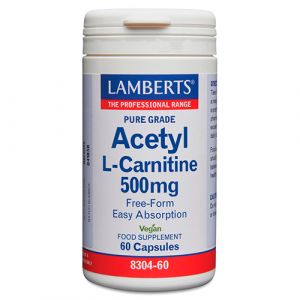 Acetyl L-Carnitina 500 mg de Lamberts