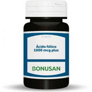 Acido Fólico 1000 mcg Plus de Bonusan