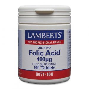 Ácido Fólico 400 mcg de Lamberts