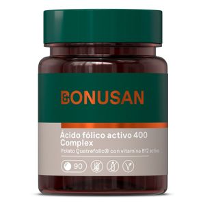 Acido Fólico Activo 400 mcg Plus de Bonusan