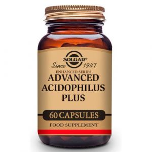 Acidophilus Plus Avanzado 60 cápsulas vegetales de Solgar