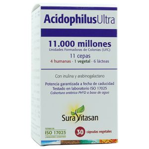 Acidophilus Ultra de Sura Vitasan - 30 cápsulas