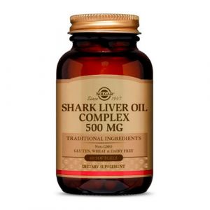 Aceite de Hígado de Tiburón Complex en cápsulas de Solgar