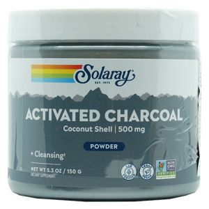 Activated Coconut Charcoal (Carbón Activo) de Solaray