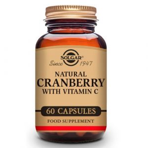 Arándano Rojo con Vitamina C 60 cápsulas vegetales de Solgar