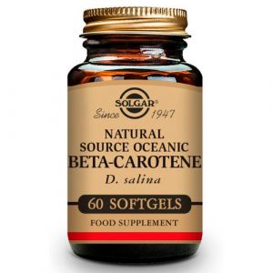 Beta Caroteno Oceánico 60 cápsulas de Solgar