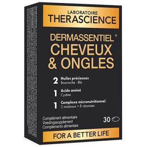 Dermassentiel Cabello y Uñas de Therascience (30 perlas)