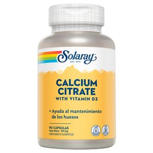 Citrato de Calcio de Solaray