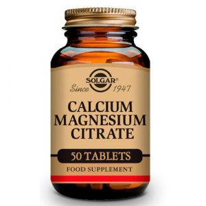 Calcio Magnesio Citrato 50 comprimidos Solgar