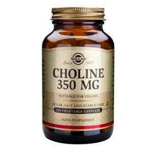 Colina 350mg 100 cápsulas vegetales de Solgar