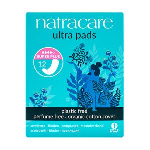 Compresas de Algodón sin Alas Ultra Natracare