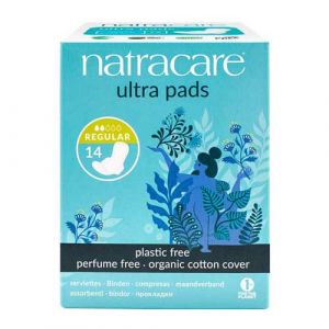 Compresas Ultra Pads con Alas Natracare