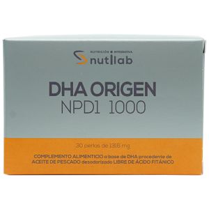 DHA Origen NPD1 de Nutilab - 30 perlas