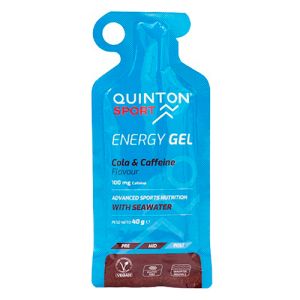 Energy Gel Cola & Caffeine de Quinton Sport