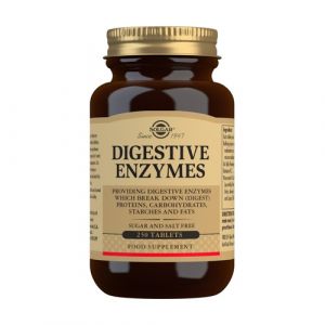 Enzimas Digetsivas 250 comprimidos de Solgar