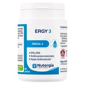 Ergy 3 de Nutergia - 60 perlas
