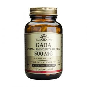 GABA 500mg 50 cápsulas de Solgar