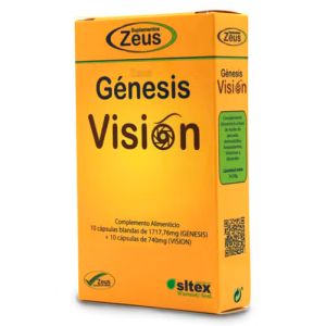 Génesis Visión de Suplementos Zeus (10+10 cápsulas)