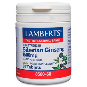Ginseng Siberiano 1500 mg Lamberts