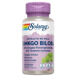 Ginkgo Biloba de Solaray