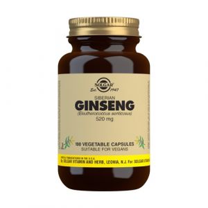 Ginseng Siberiano 520 mg 100 cápsulas de Solgar