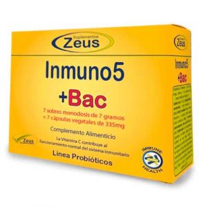 Inmuno-5 + BAC de Suplementos Zeus