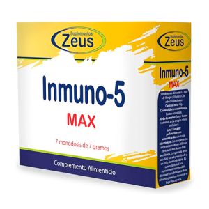 Inmuno-5 Max de Suplementos Zeus