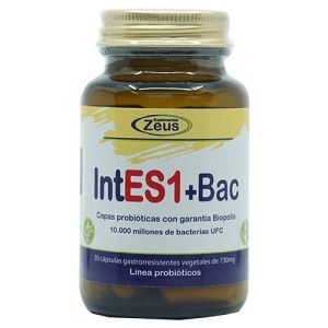 IntES1+Bac de Suplementos Zeus - 30 cápsulas