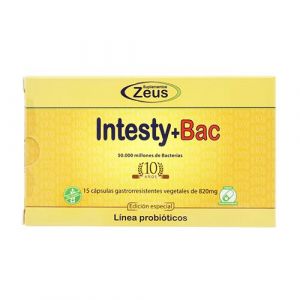 Intesty+Bac de Suplementos Zeus - 15 cápsulas