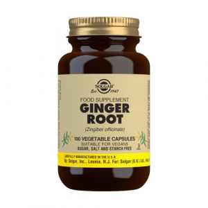 Jengibre Raíz 100 cápsulas de Solgar