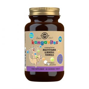Kangavites - Multivitamínico y Mineral 60 comprimidos masticables de Solgar