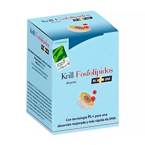 Krill Fosfolípidos PL+DHA 100% Natural (90 perlas)