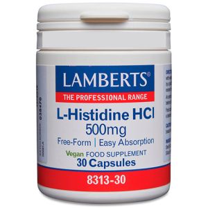 L-Histidina HCl 500 mg de Lamberts
