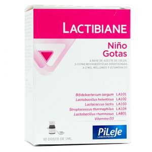 Lactibiane Niños en gotas de PiLeJe