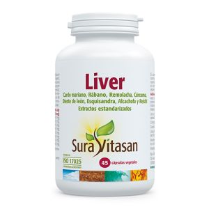 Liver de Sura Vitasan - 45 cápsulas