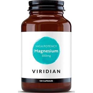Magnesio 300 mg Viridian (120 cápsulas)