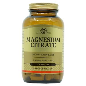 Citrato de Magnesio en comprimidos de Solgar