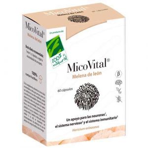 MicoVital Melena de león 100% Natural (60 cápsulas)