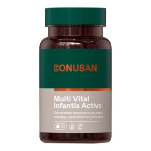 Multi Vital Infantis Activo de Bonusan (30 comprimidos)