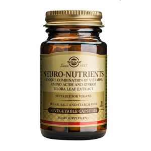 Neuro Nutrientes de Solgar (30 cápsulas)