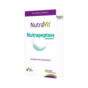 Serrapeptasa Serrazimes de Nutravit - 30 cápsulas gastrorresistentes