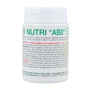 Nutri AB0 de Gheos
