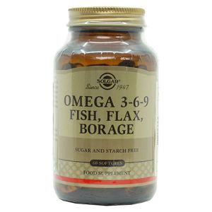 Omega 3-6-9 de Solgar (60 cápsulas)