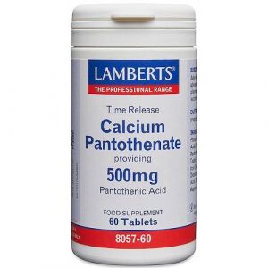 Pantotenato de Calcio 500 mg de Lamberts