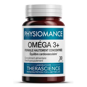 Physiomance Omega 3+ de Therascience (30 perlas)
