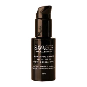 Powerful Cream Facial SPF25 de Savages